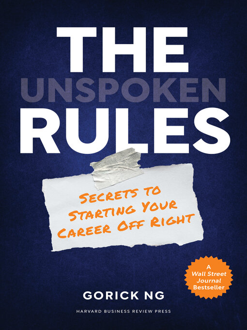 Title details for The Unspoken Rules by Gorick Ng - Wait list